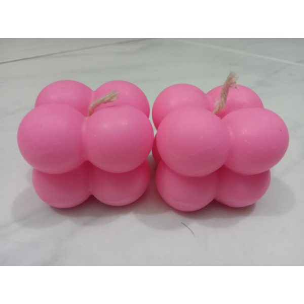 Mini Bubble Candle (2 piece)