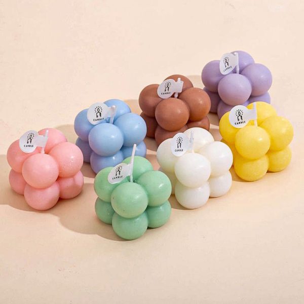 Mini Bubble Candle (2 piece)