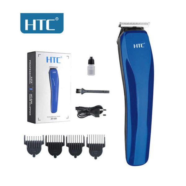 HTC AT-528 Electric Hair Clipper for Men Cordless Rechargeable Hair Trimmer