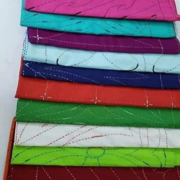 Handmade Cotton Katha (10 Pcs)