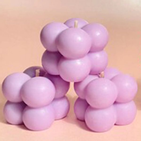 Mini Bubble Candle (2 piece)