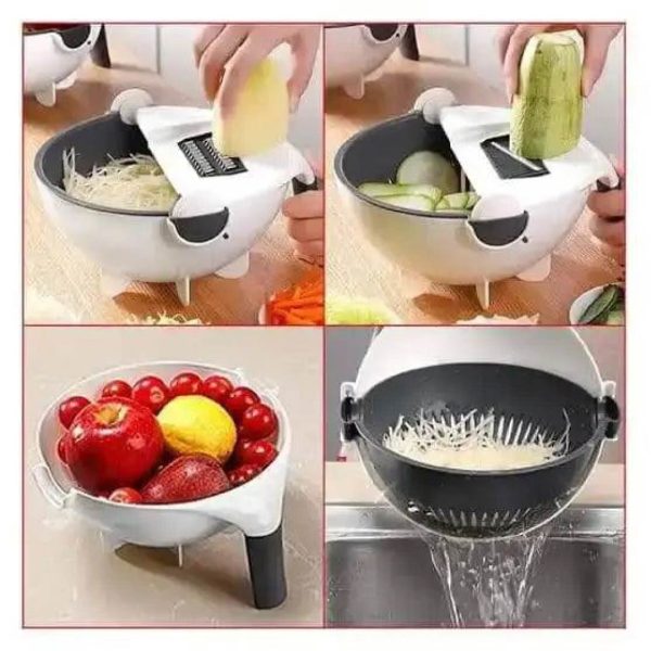 9-In-1 Vegetables Cutter Machine