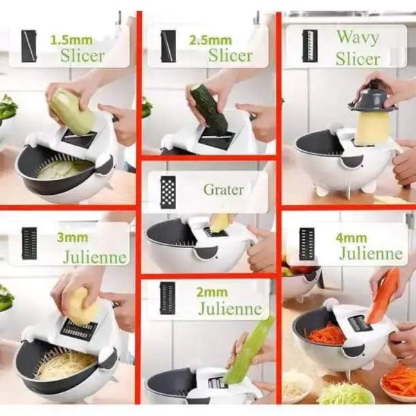 9-In-1 Vegetables Cutter Machine