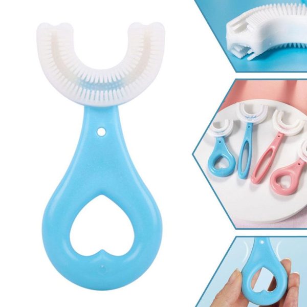 U Shaped Toothbrush For Kids (For 2-12 Years)