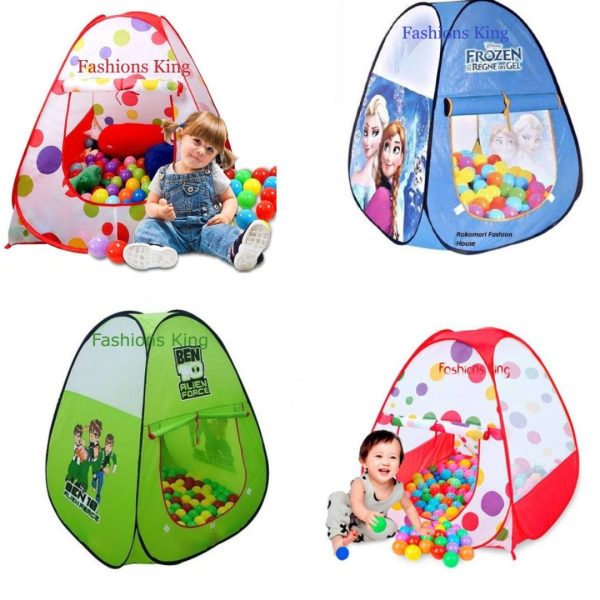 Tent Play House for Kids with 50 Pieces Ball