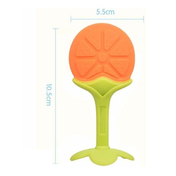 Silicone Fruit Baby Teether (1 Pcs)