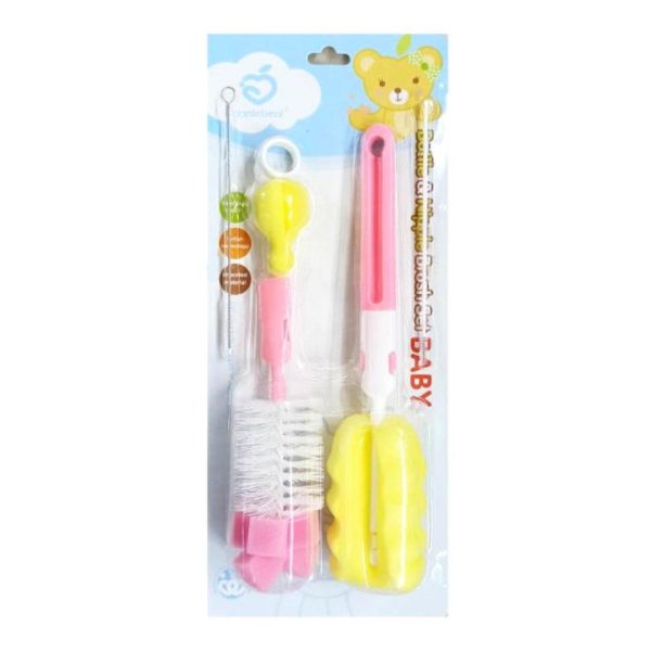 5 in 1 Feeder Bottle and Nipple Cleaning Brush