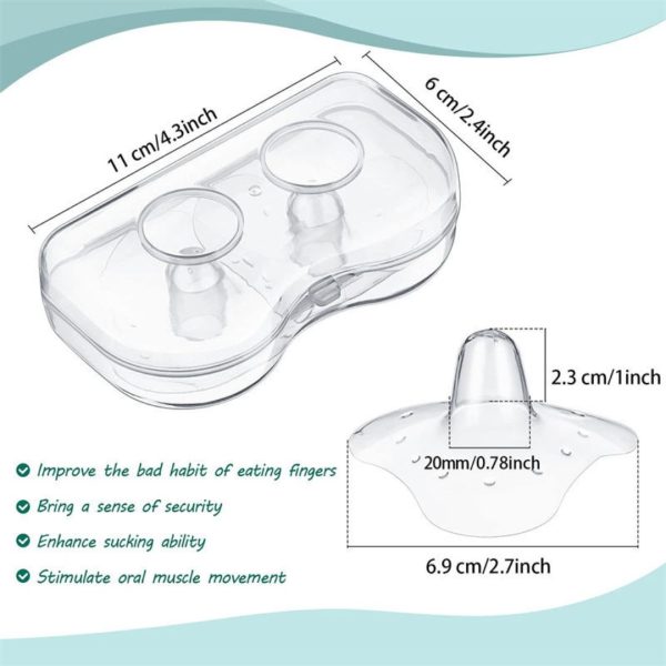 Silicone Nipple Protector (2 Pcs)