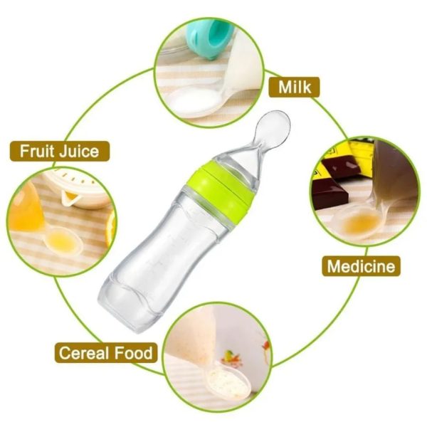 Silicone Squeeze Spoon Feeder